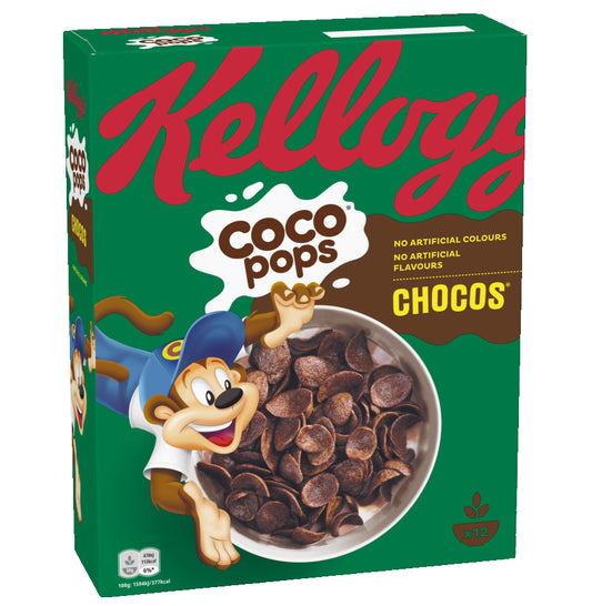 Dribsniai Kellogg'S Coco Pops Chocos, 375G