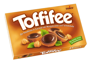 Saldainiai Toffifee, 125 g
